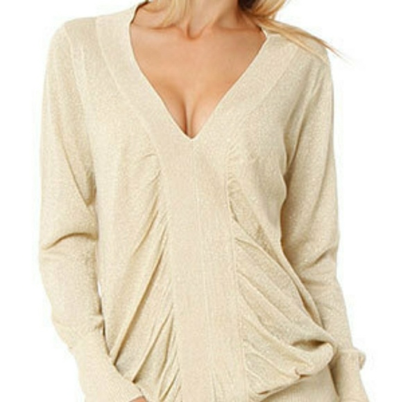 Gold Tunic Size S New with Tags - Picture 3 of 4